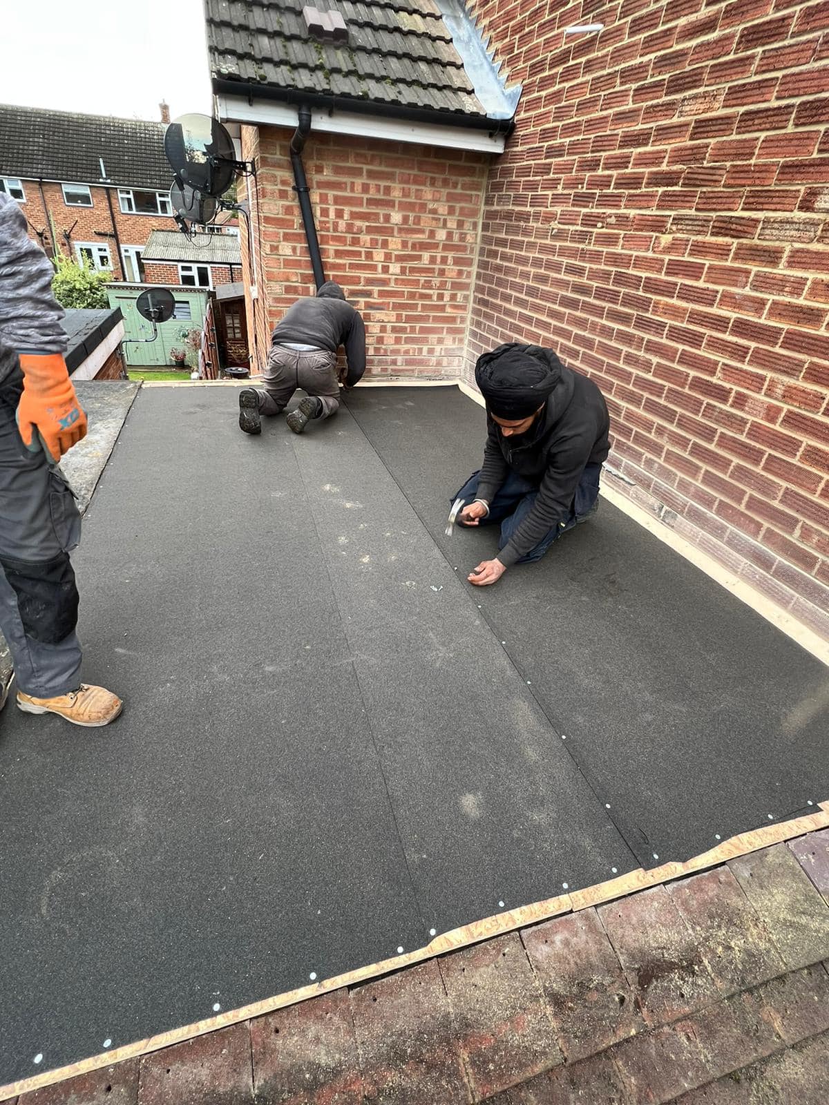 Slate roof restoration in Greenwich