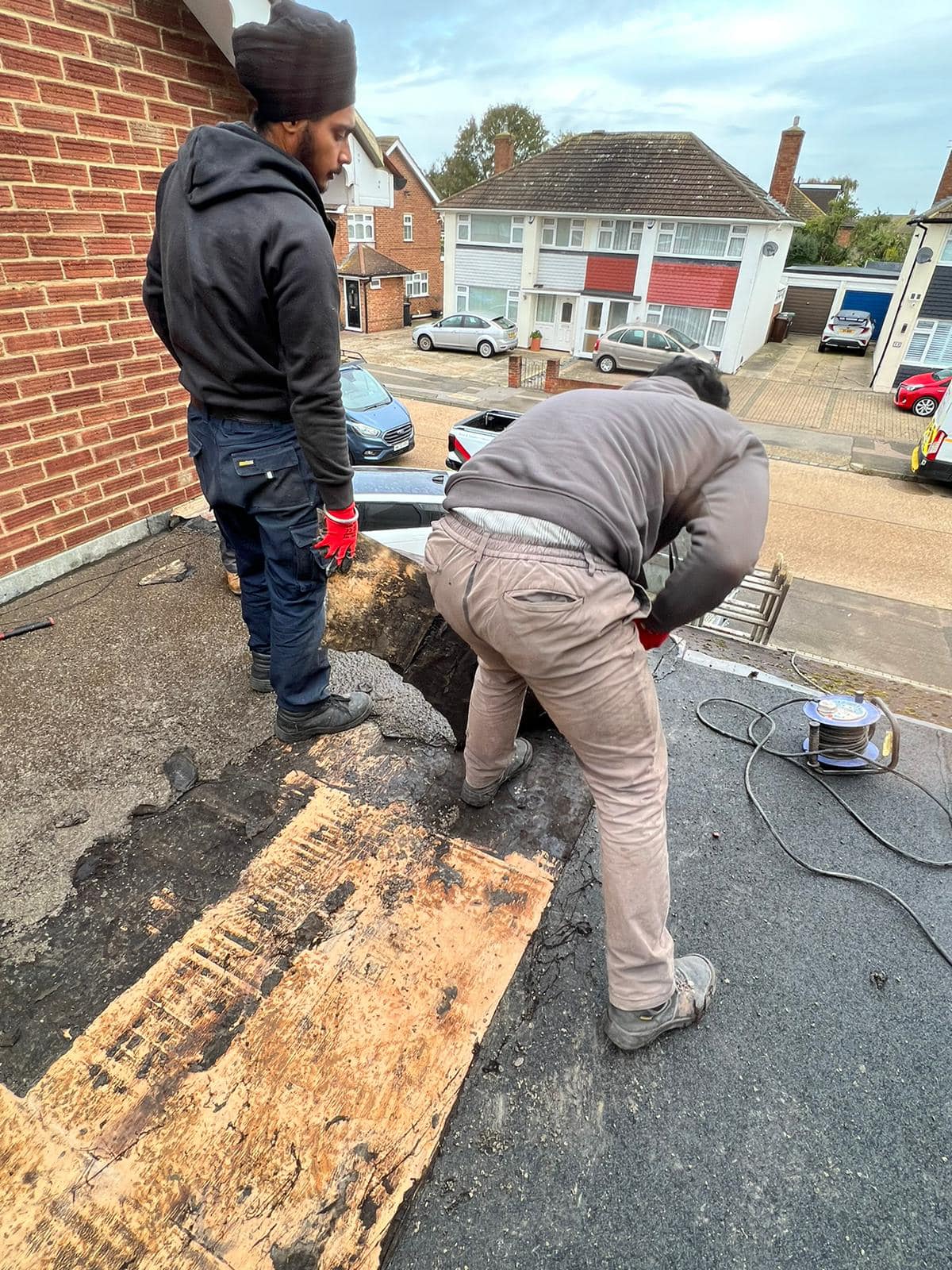 Roof waterproofing in Clapham