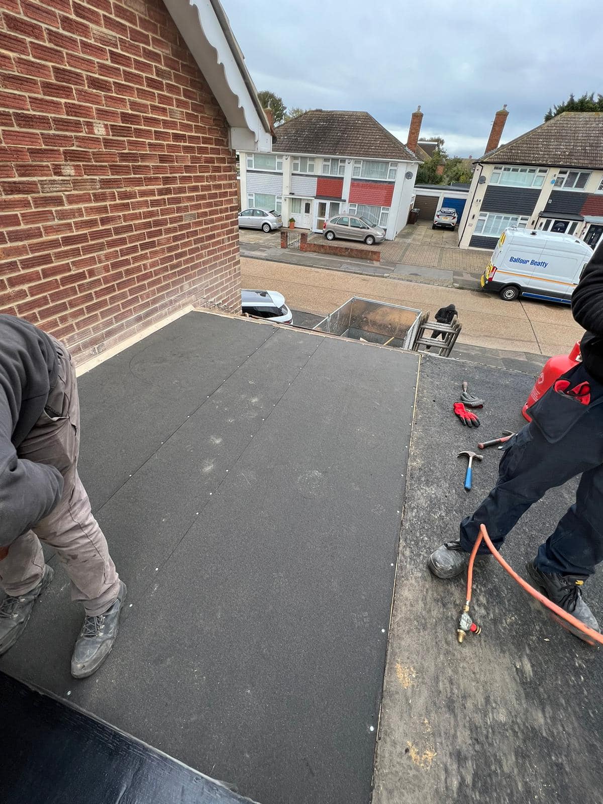 Roof repair completed in Bermondsey, South London