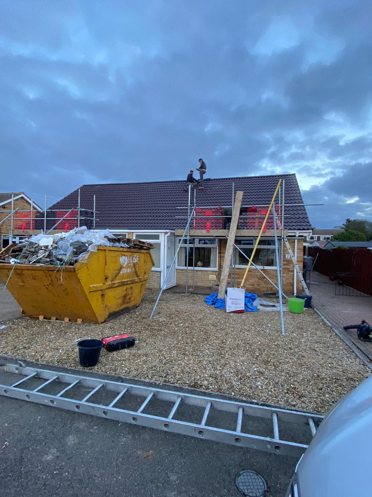 EPDM rubber roof in Stratford