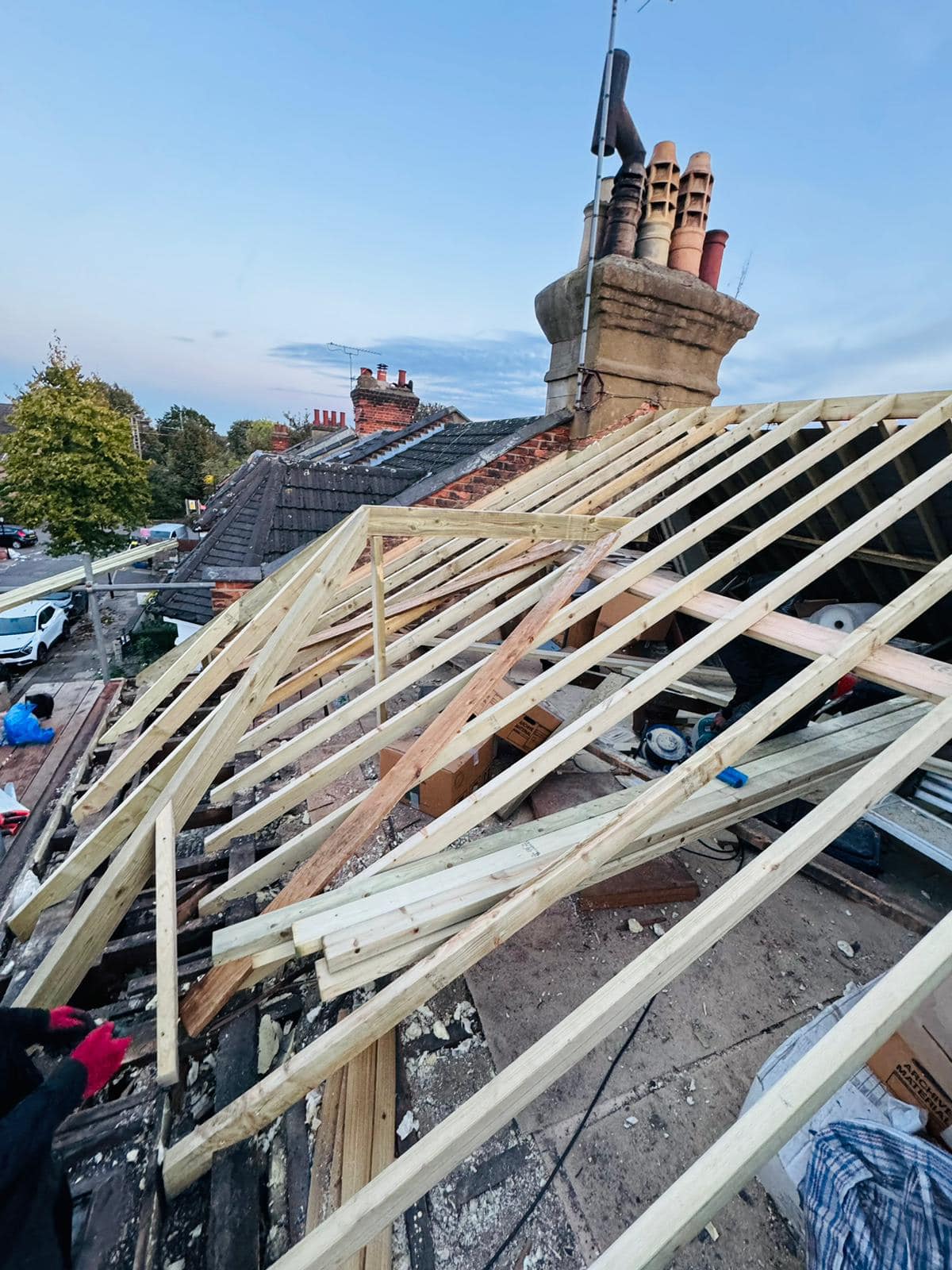 Roof insulation in Richmond