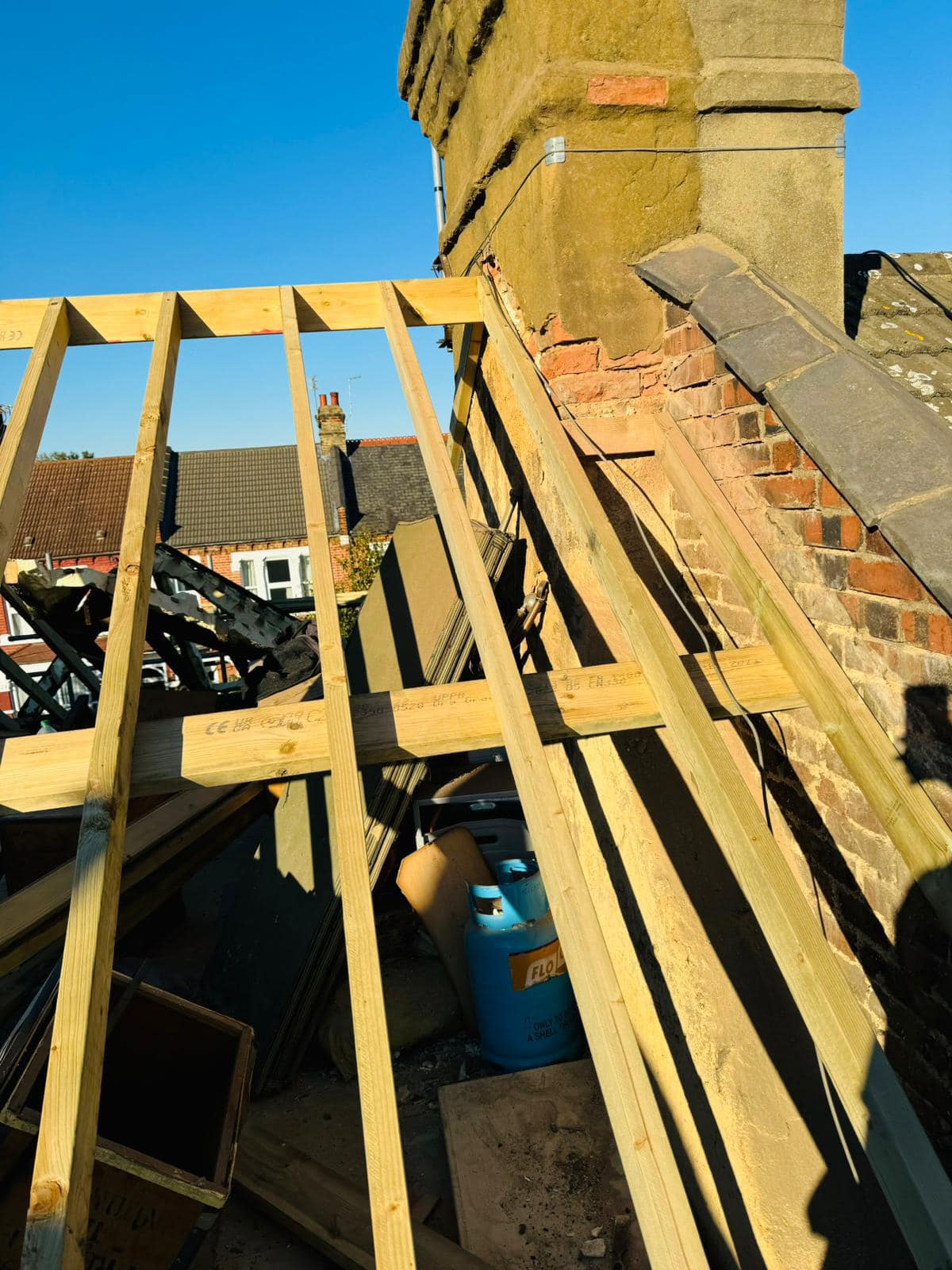 GRP fibreglass roof in Peckham