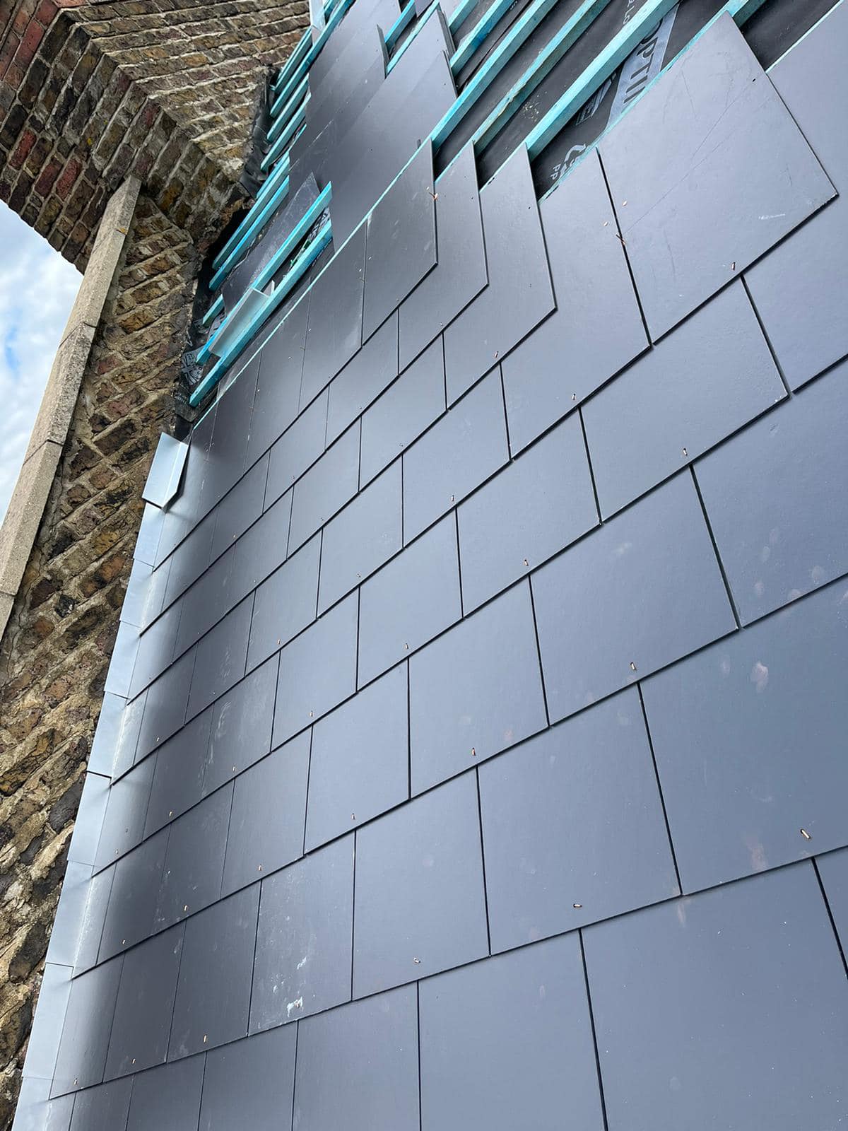 Zinc roofing in Shoreditch