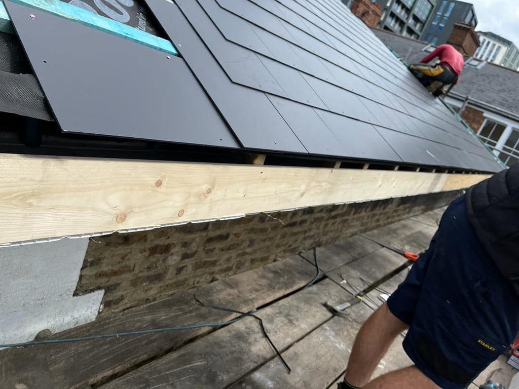 Roof survey in Kensington