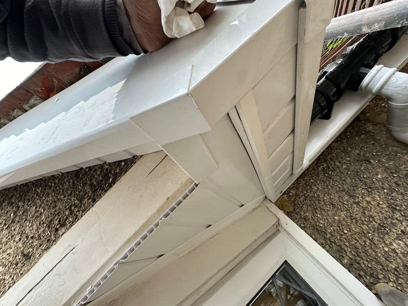 Storm damage repair in Battersea