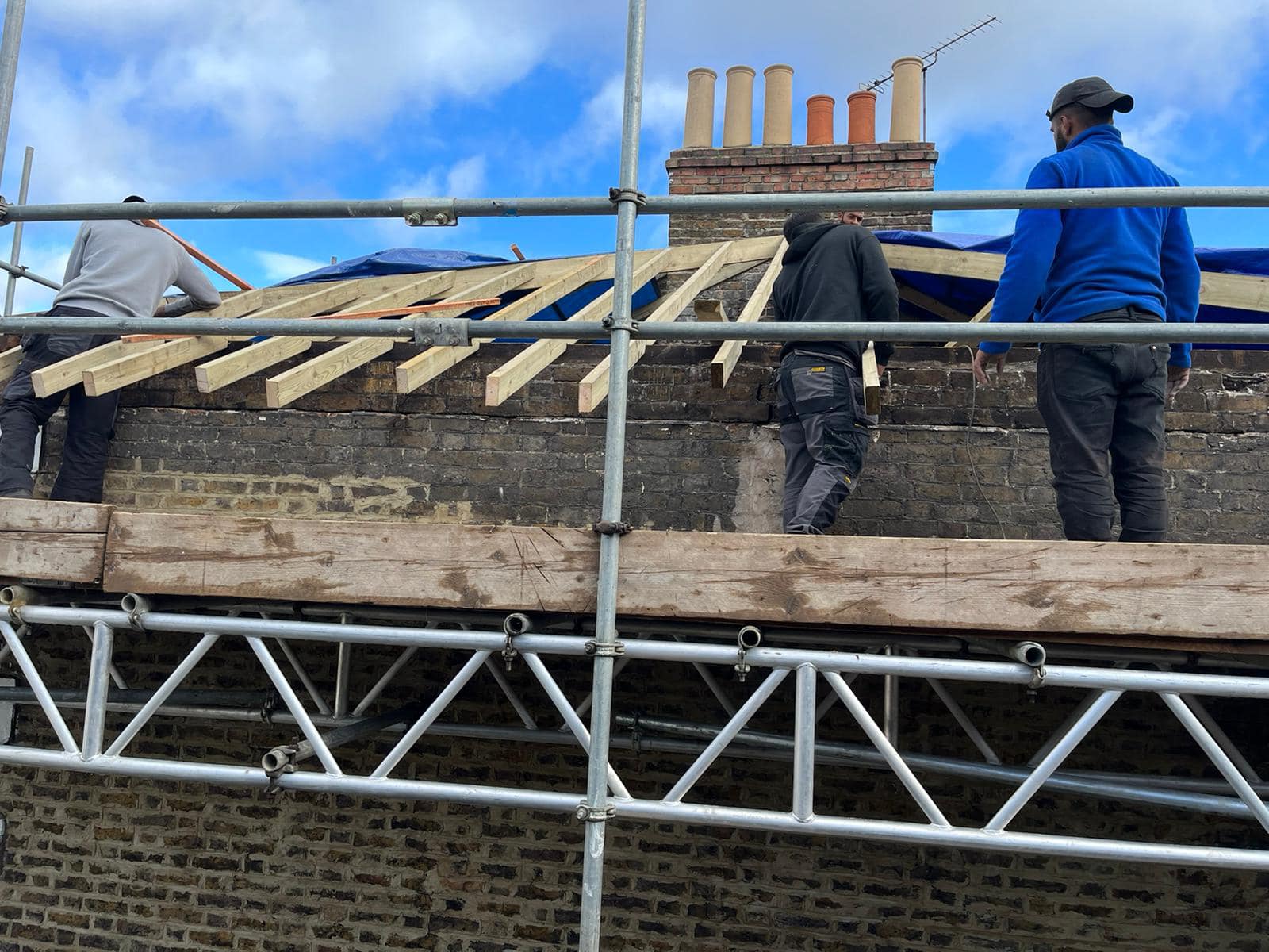 Roof waterproofing in Clapham