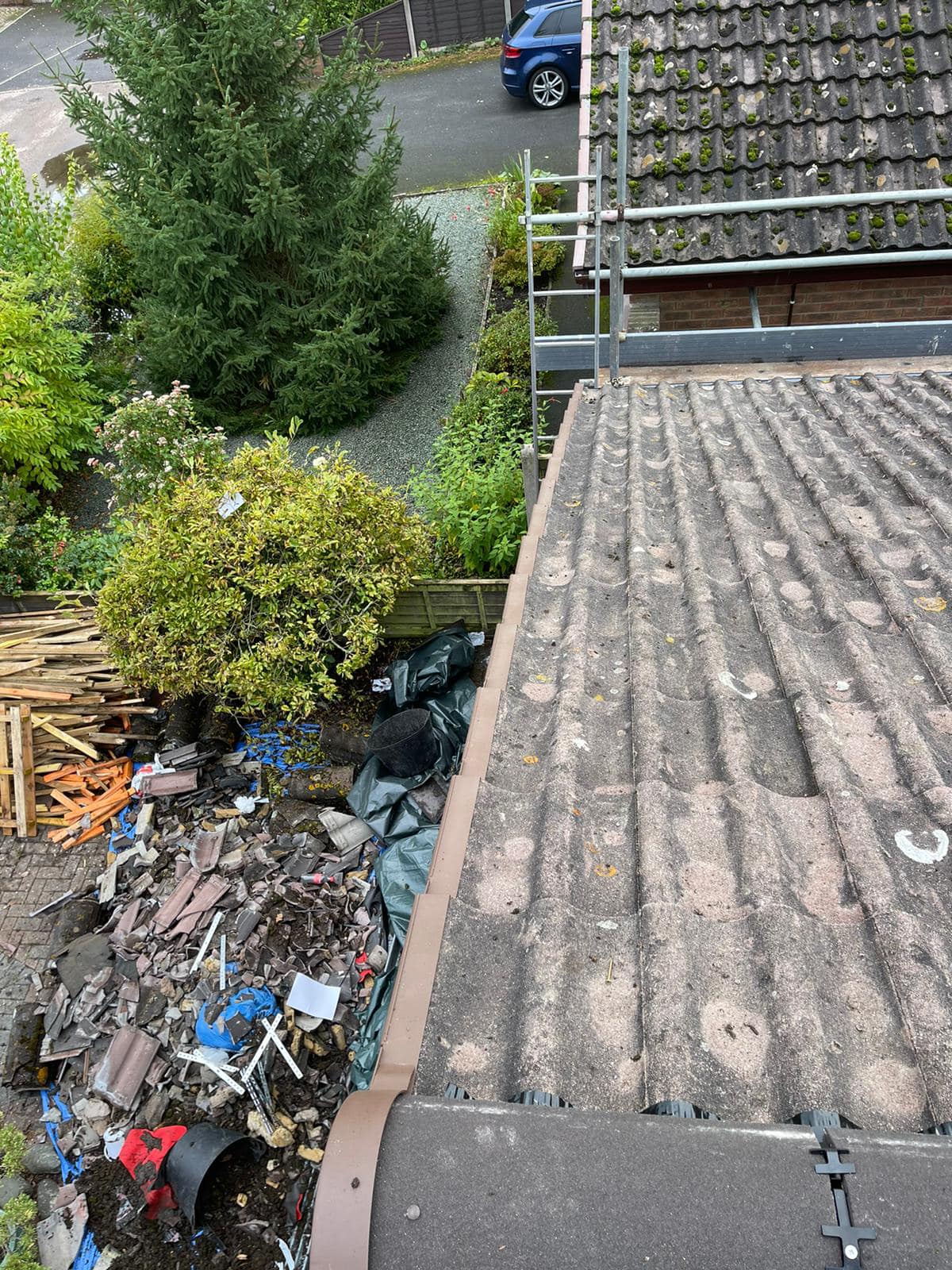 Commercial roof restoration in Canary Wharf