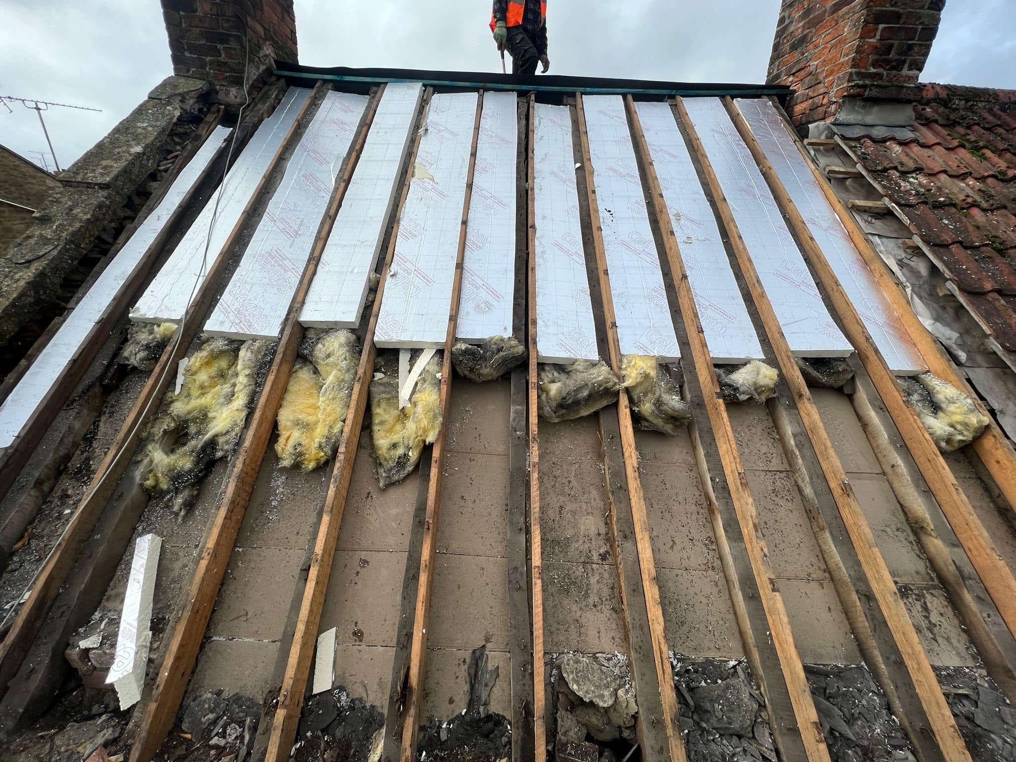 Slate roof restoration in Greenwich