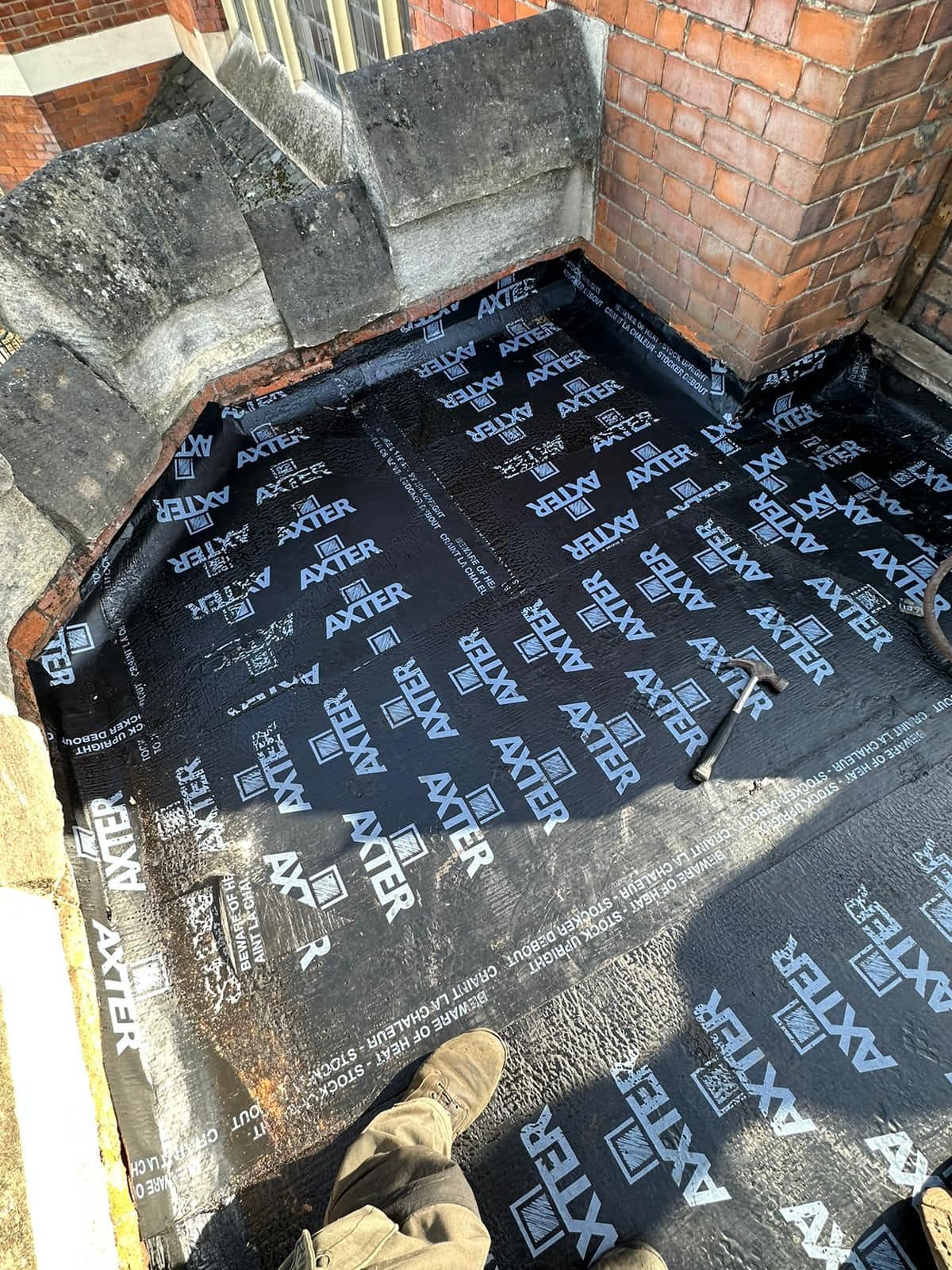 Storm damage repair in Battersea