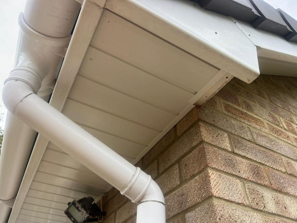 Professional roofers working on a property in London - KS Roof Master