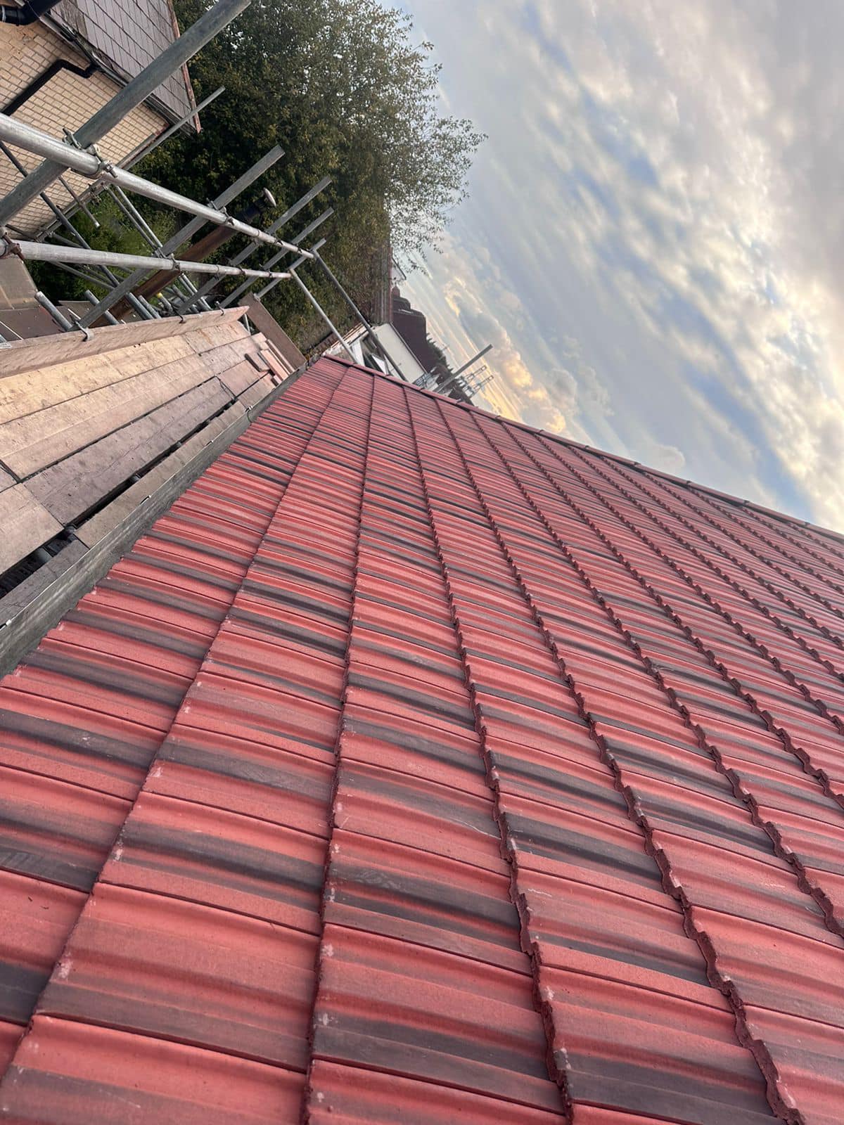 GRP fibreglass roof in Peckham