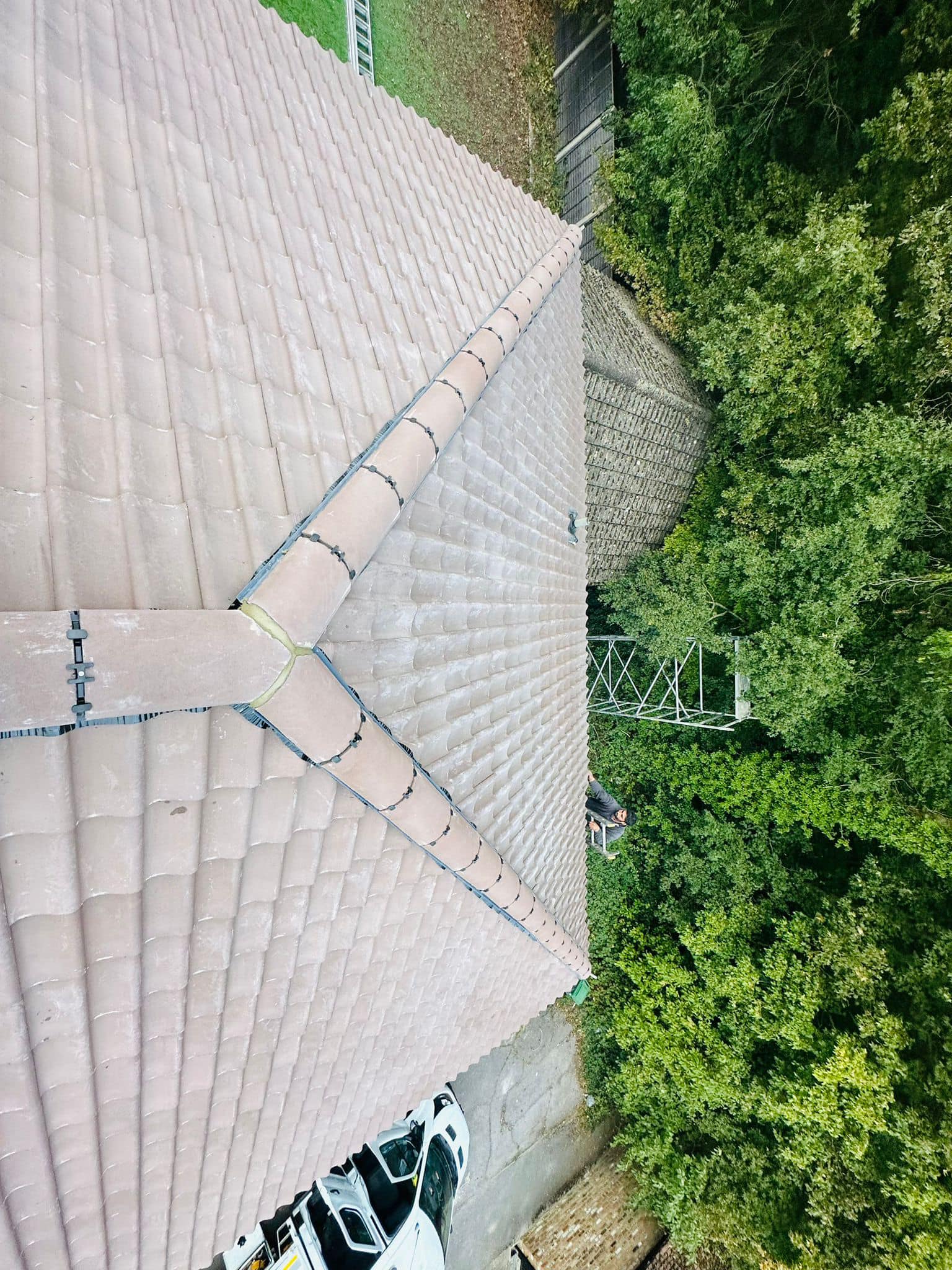 Lead flashing in Westminster