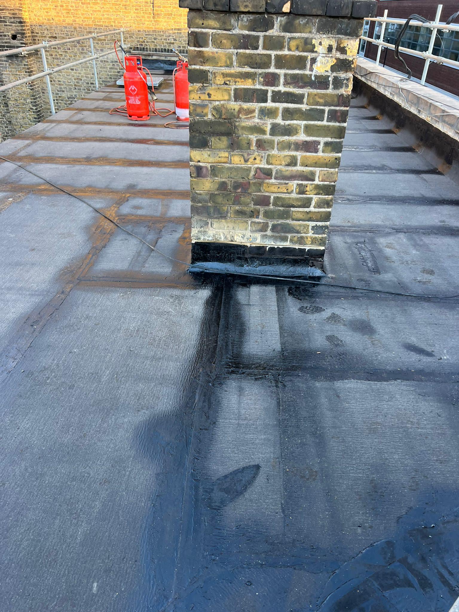 GRP fibreglass roof in Peckham
