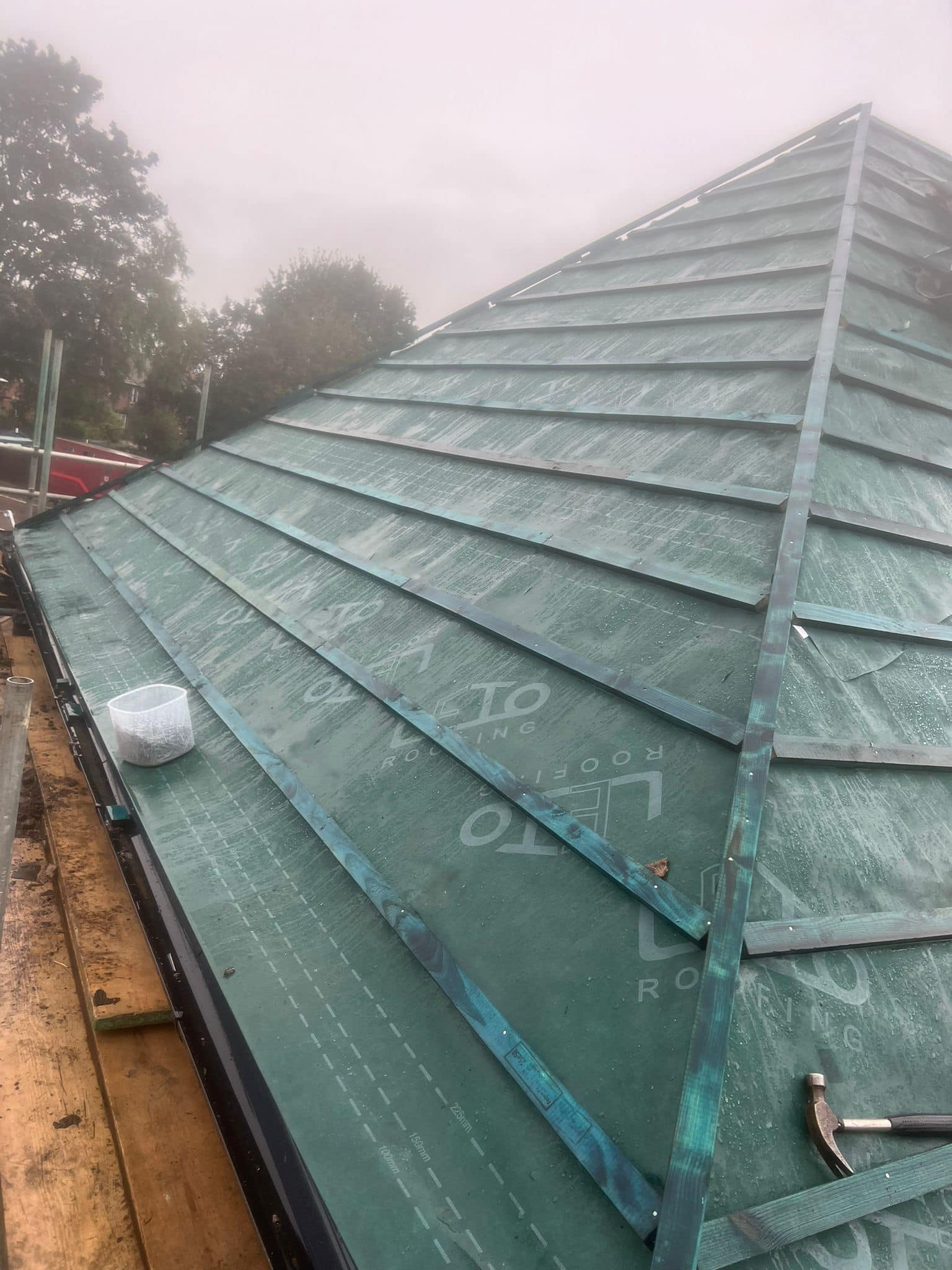 Flat roof replacement in Croydon