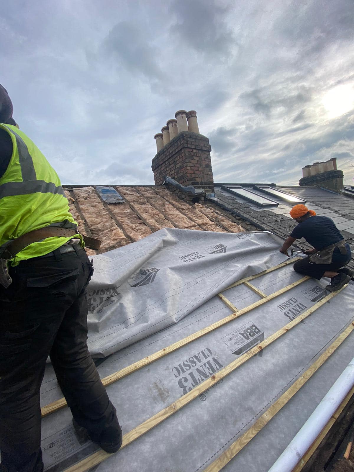 Gutter installation in Chelsea