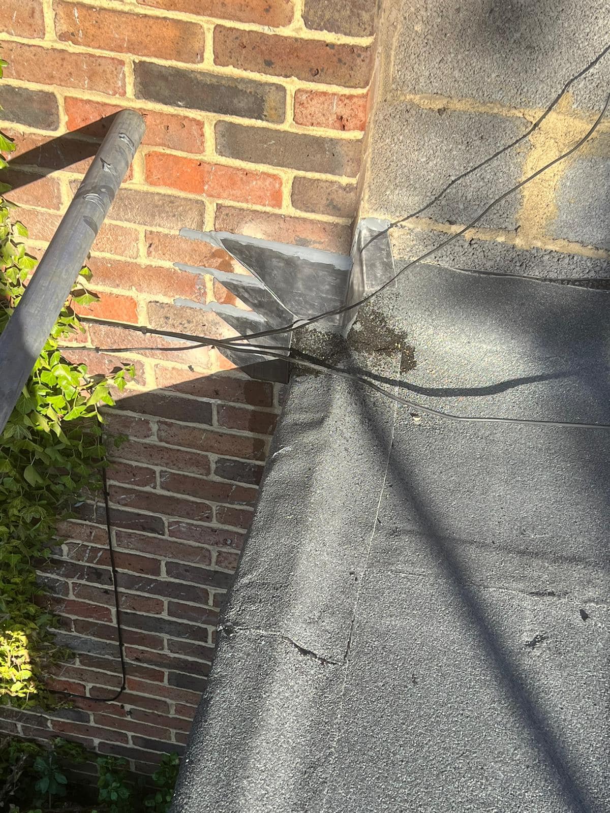 Lead flashing in Westminster