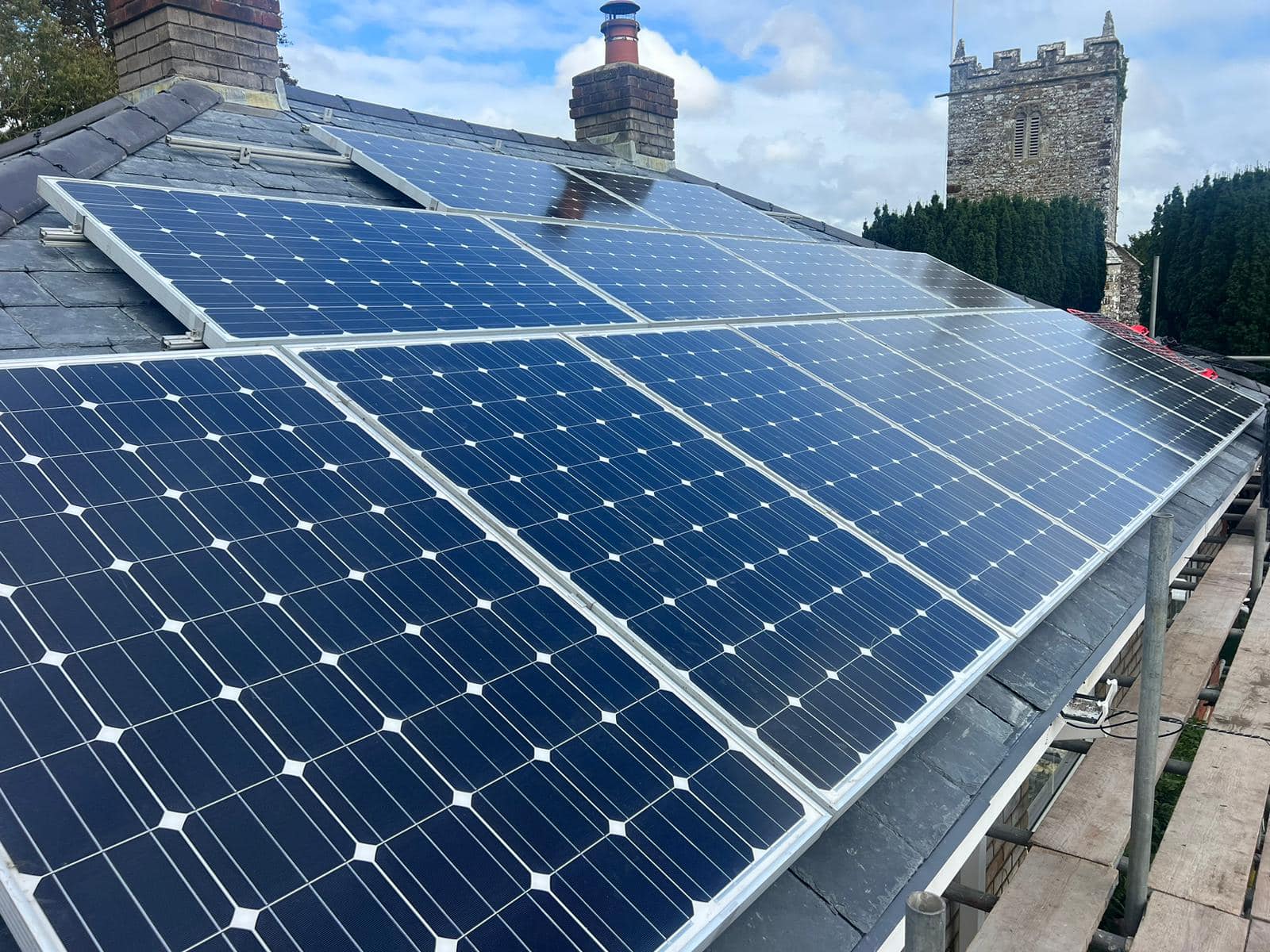 Lead flashing in Westminster