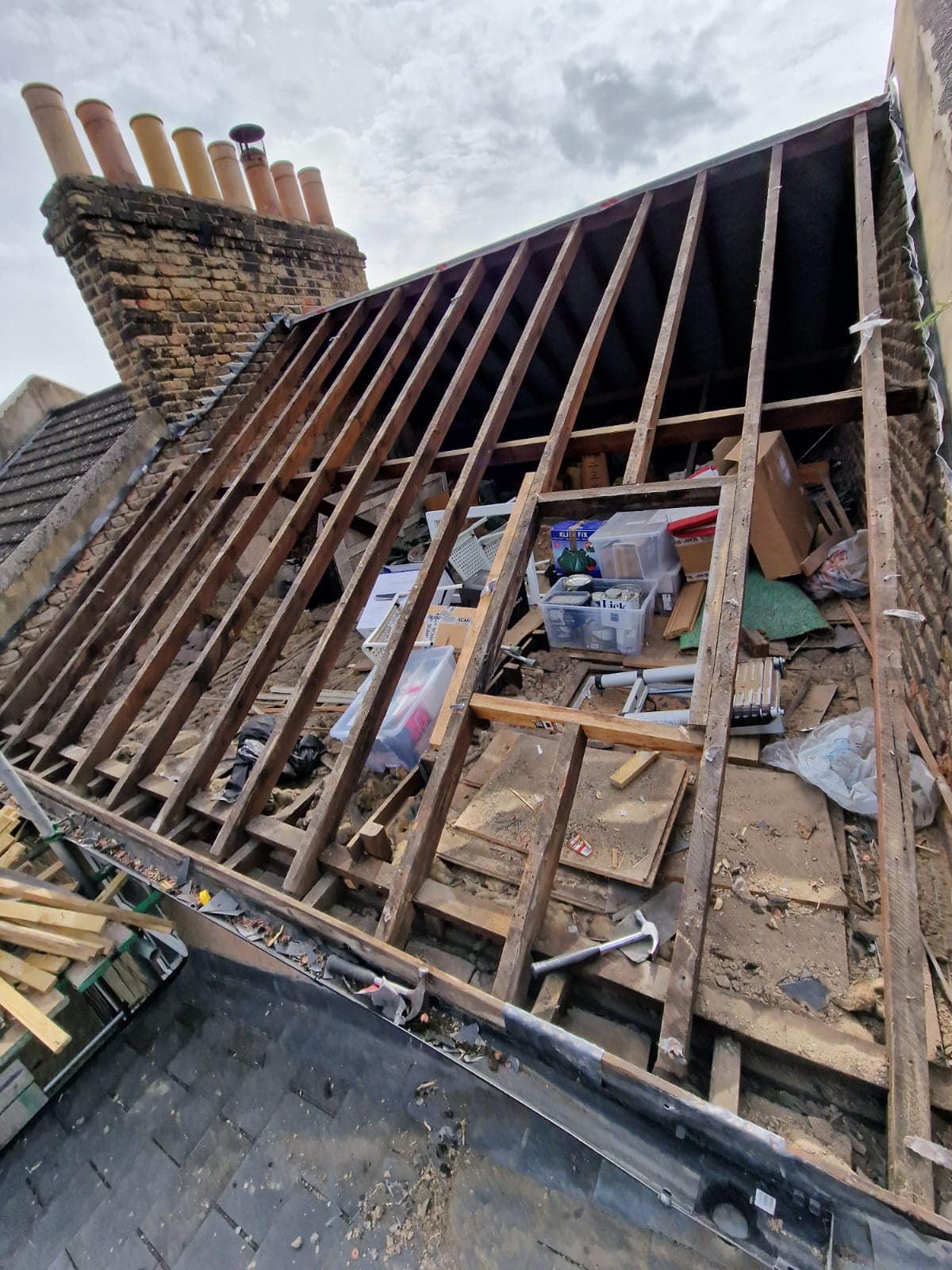 Velux window installation in Hampstead