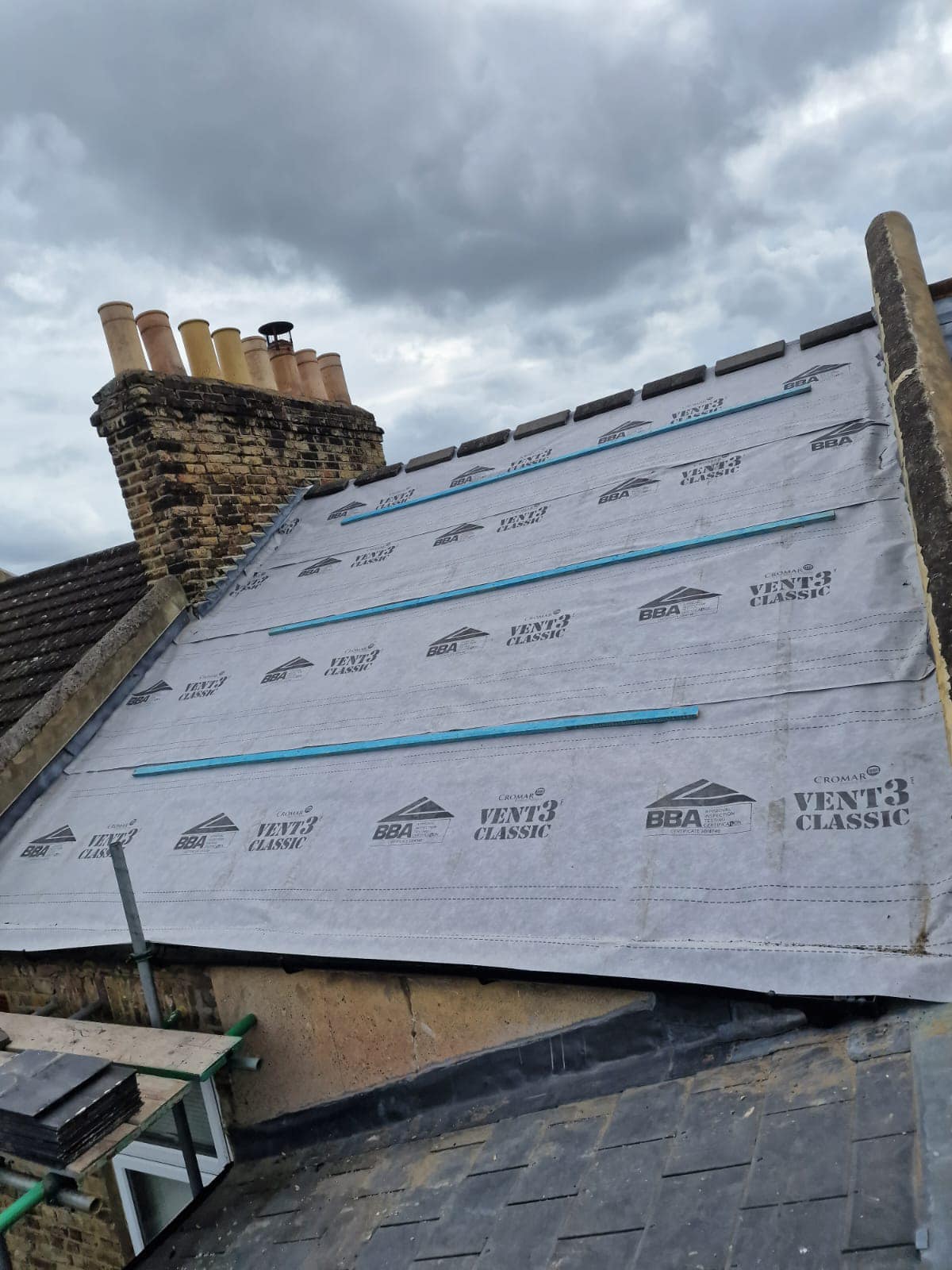 Roof survey in Kensington