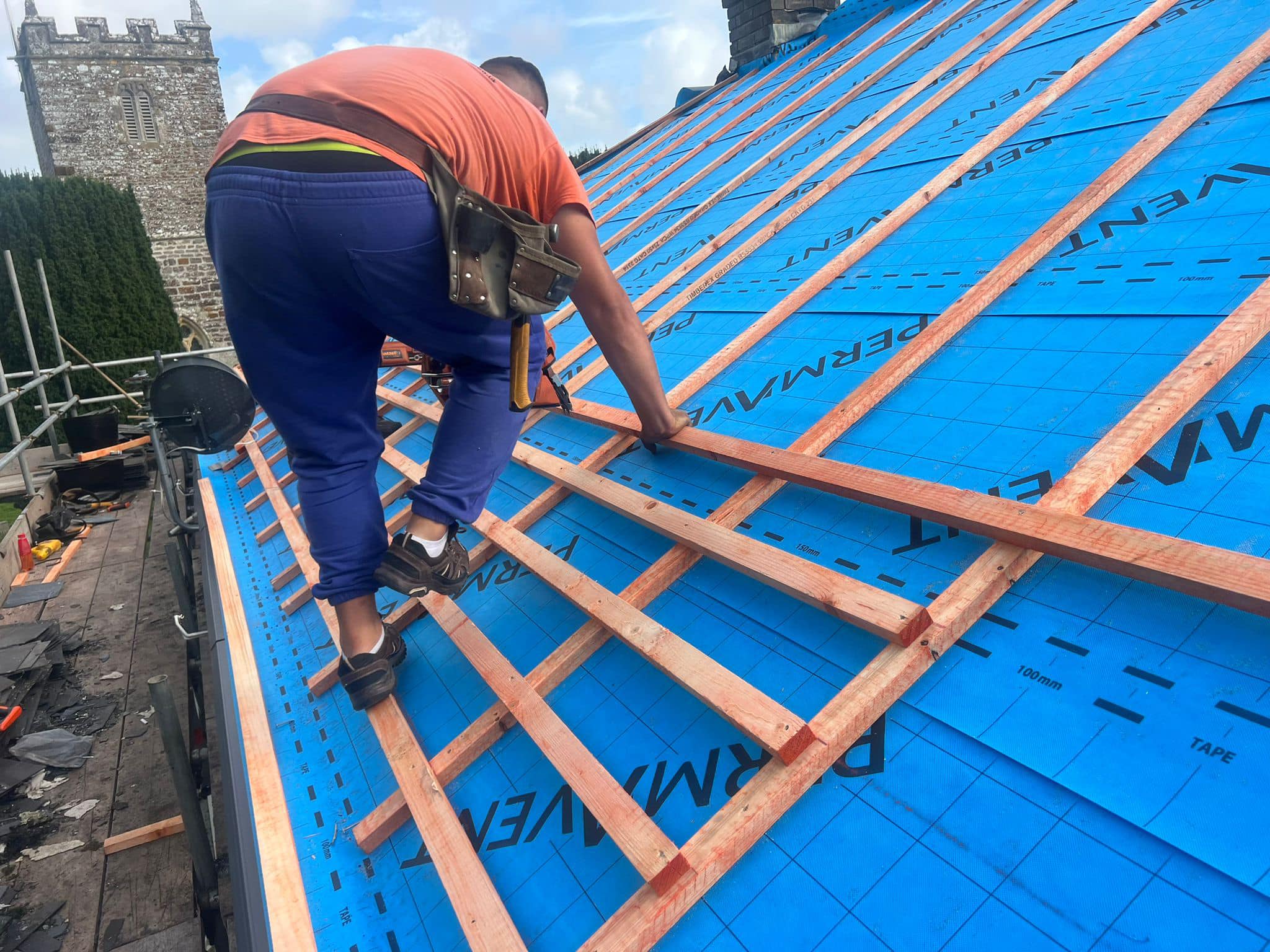 Flat roof replacement in Croydon