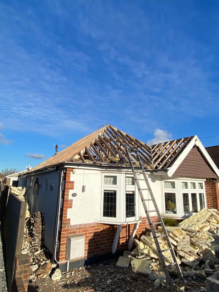 Roof survey in Kensington