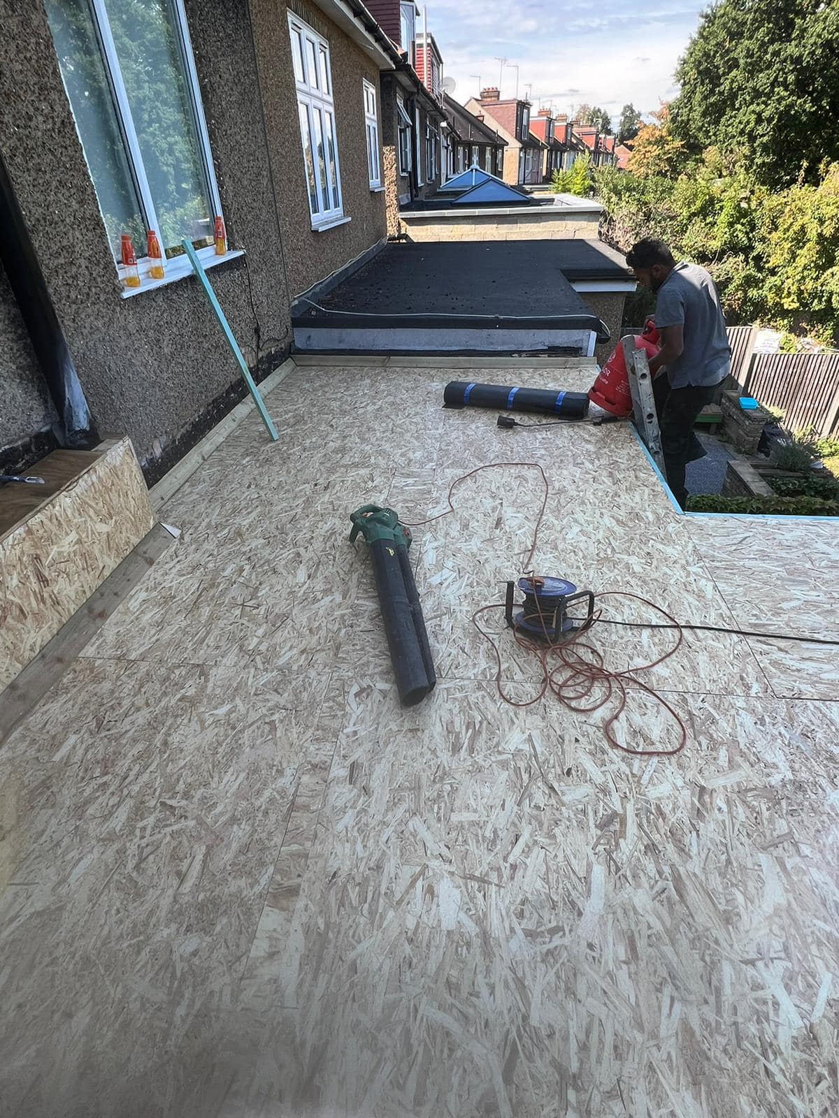 Gutter installation in Chelsea