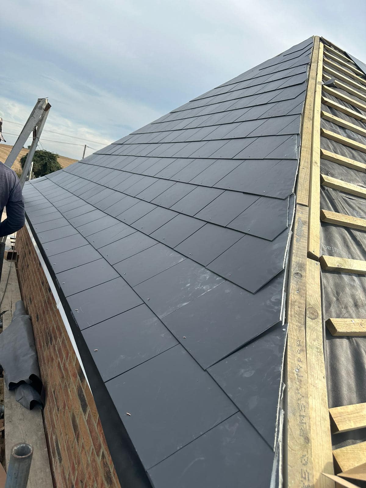Zinc roofing in Shoreditch