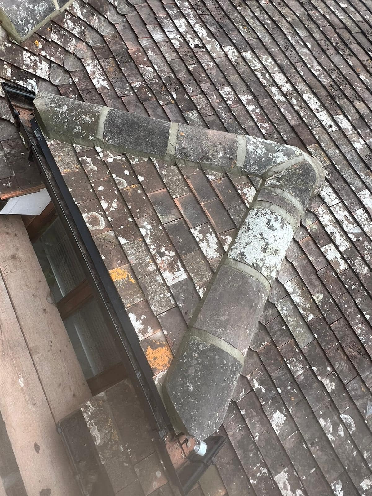 Professional roofers working on a property in London - KS Roof Master