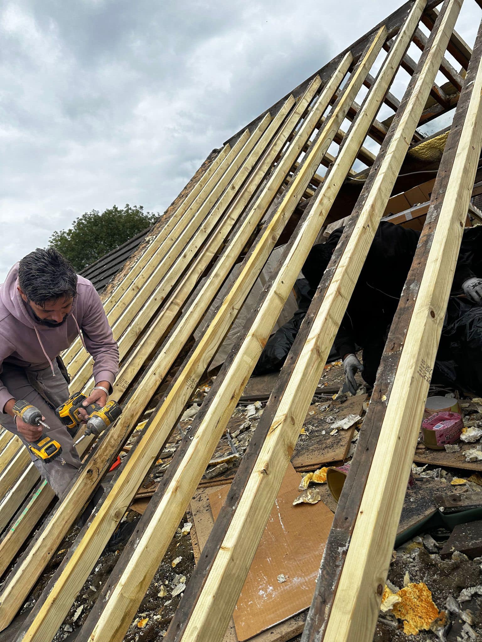 Velux window installation in Hampstead