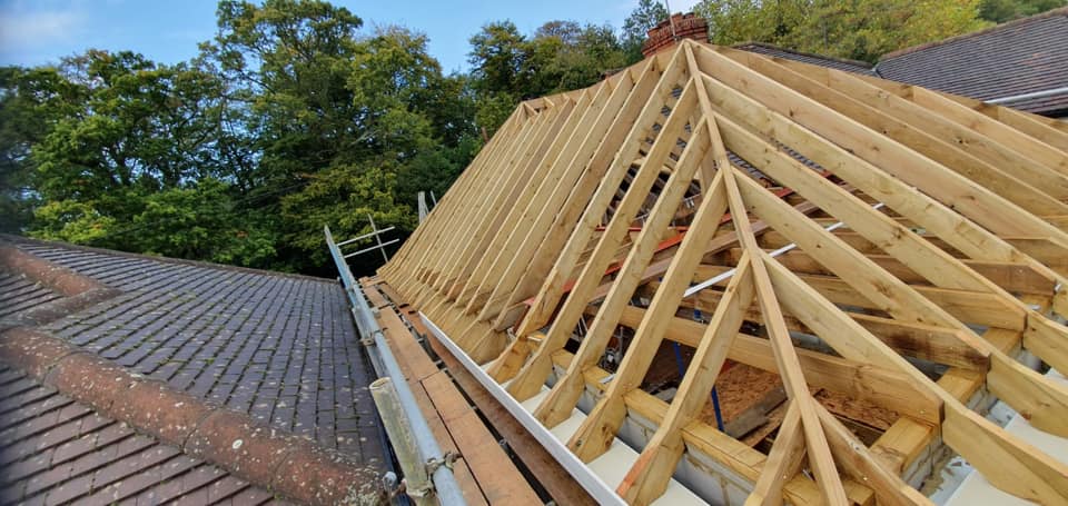 Slate roof restoration in Greenwich