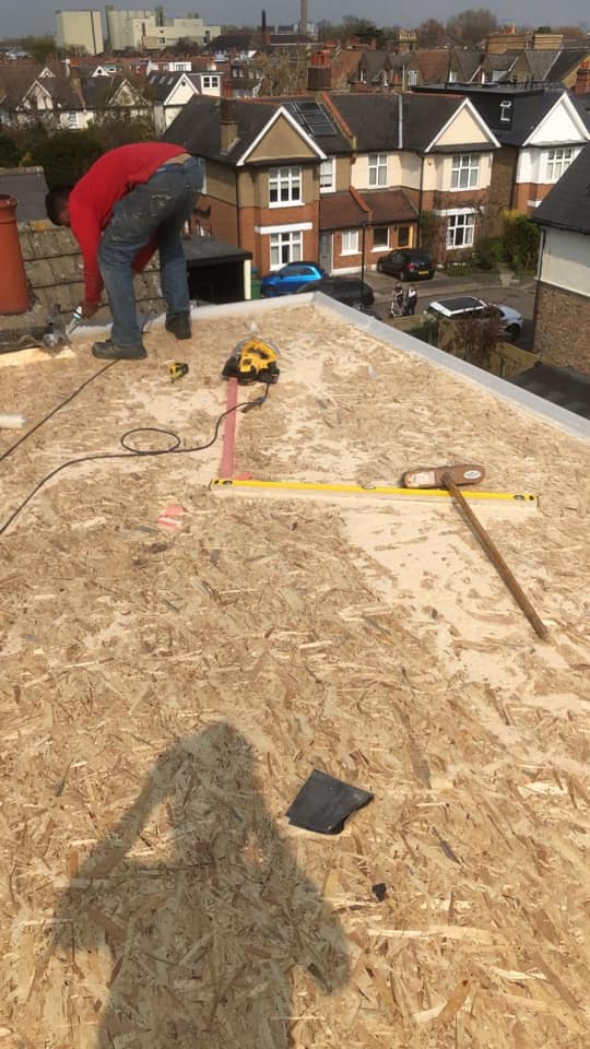 Roof waterproofing in Clapham