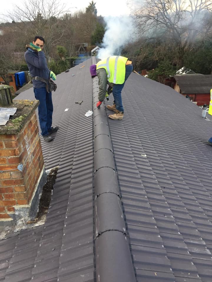 Storm damage repair in Battersea