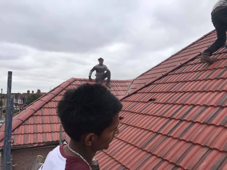 Slate roof restoration in Greenwich
