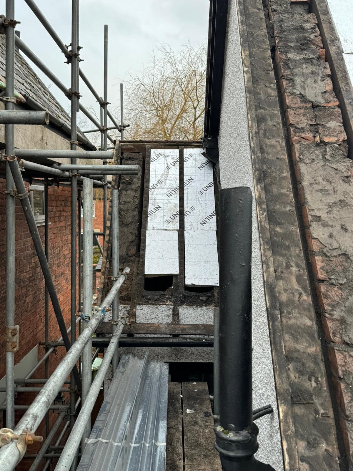 GRP fibreglass roof in Peckham