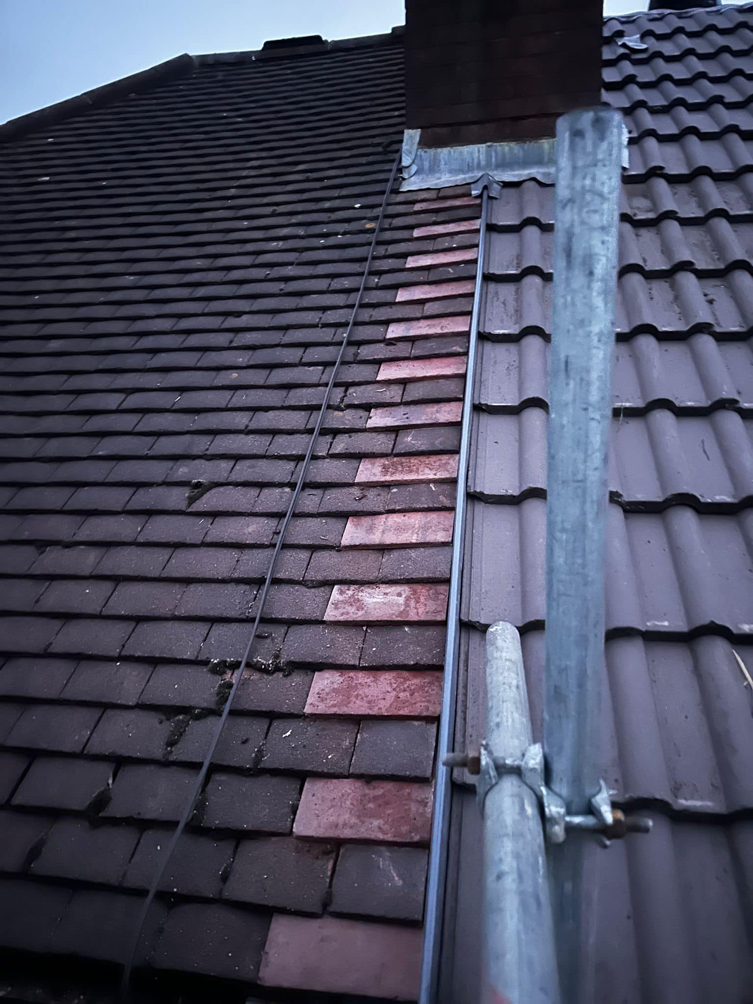 Slate roof restoration in Greenwich