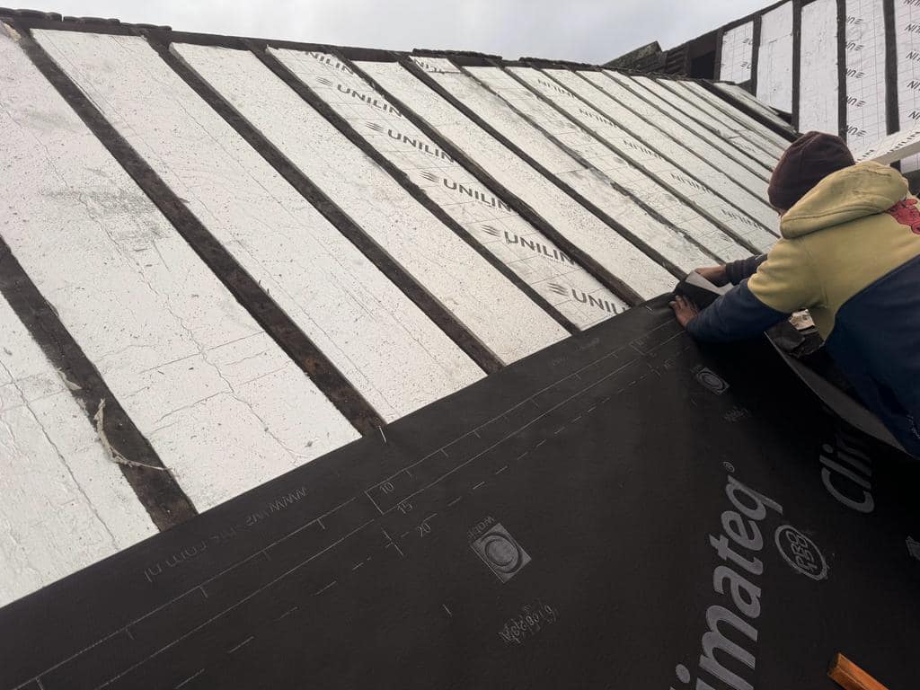 Flat roof replacement in Croydon