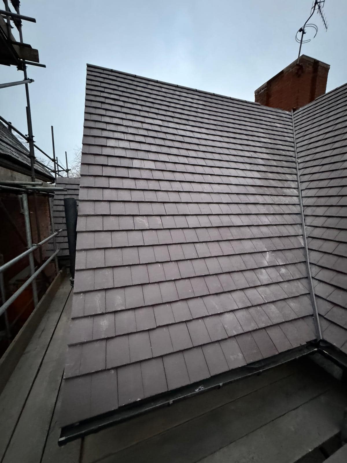 Lead flashing in Westminster