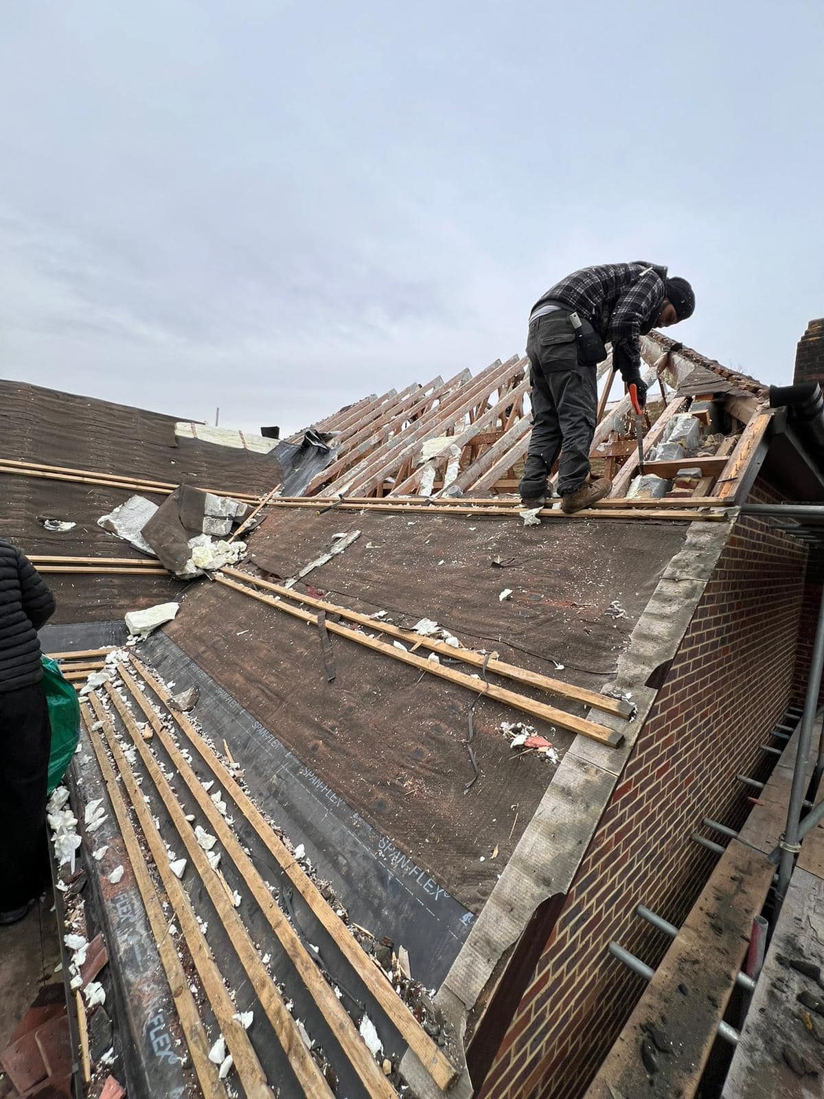 Roof repair completed in Bermondsey, South London