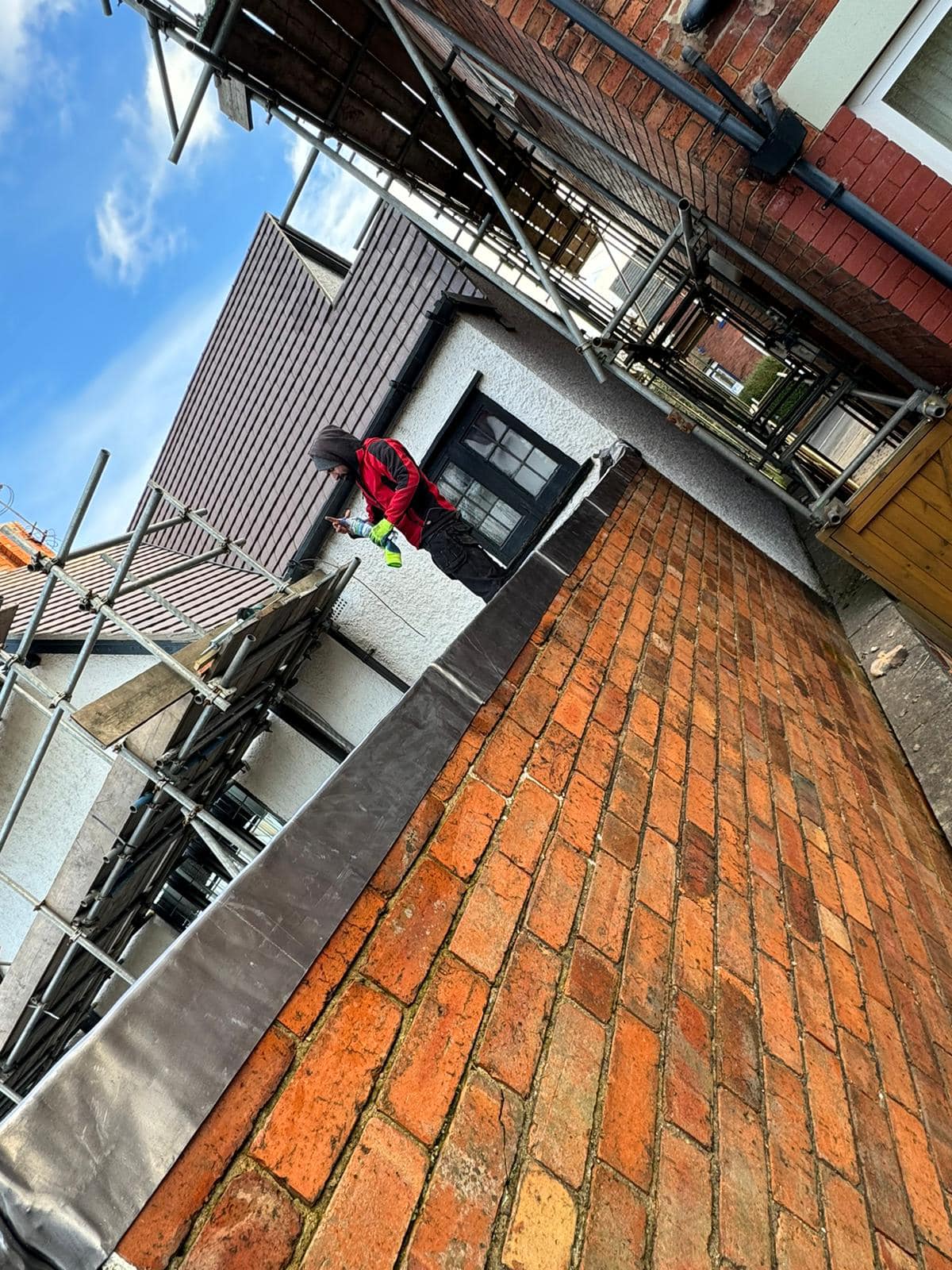 Slate roof restoration in Greenwich