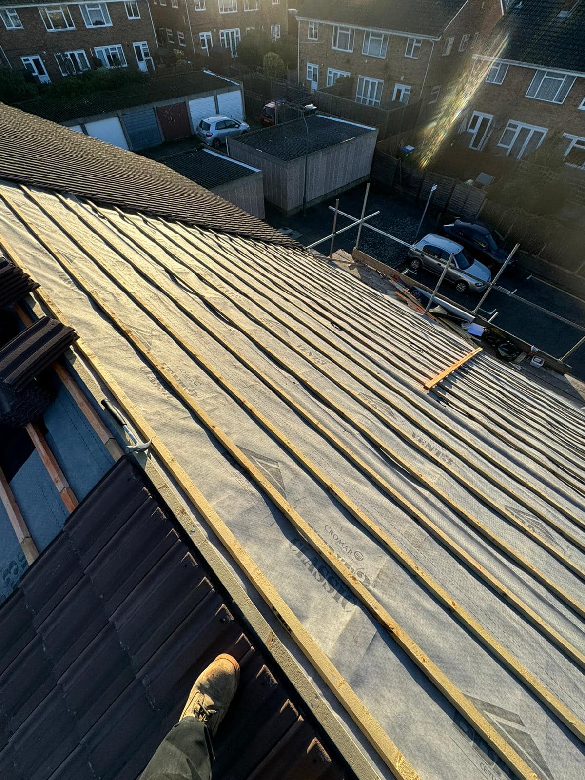 Roof survey in Kensington