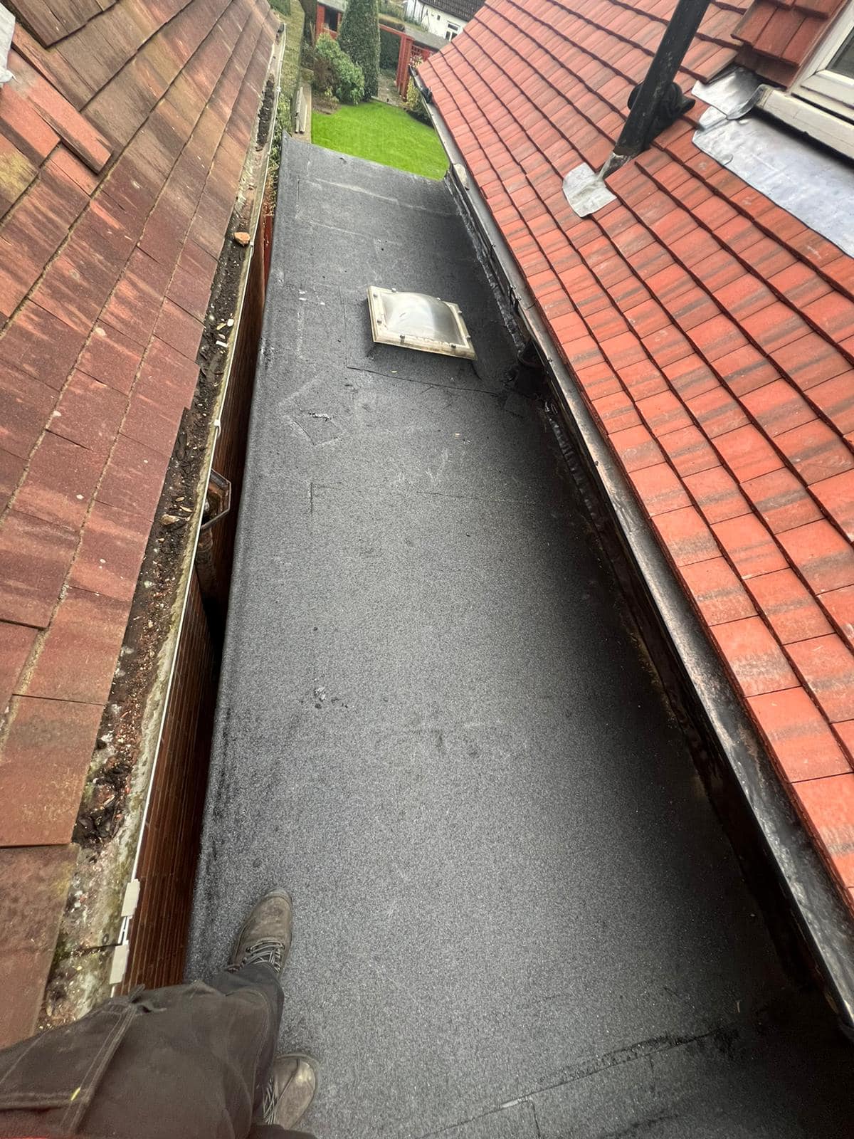 Flat roof replacement in Croydon