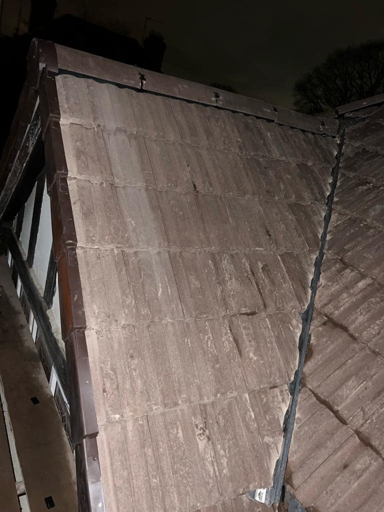 Lead flashing in Westminster