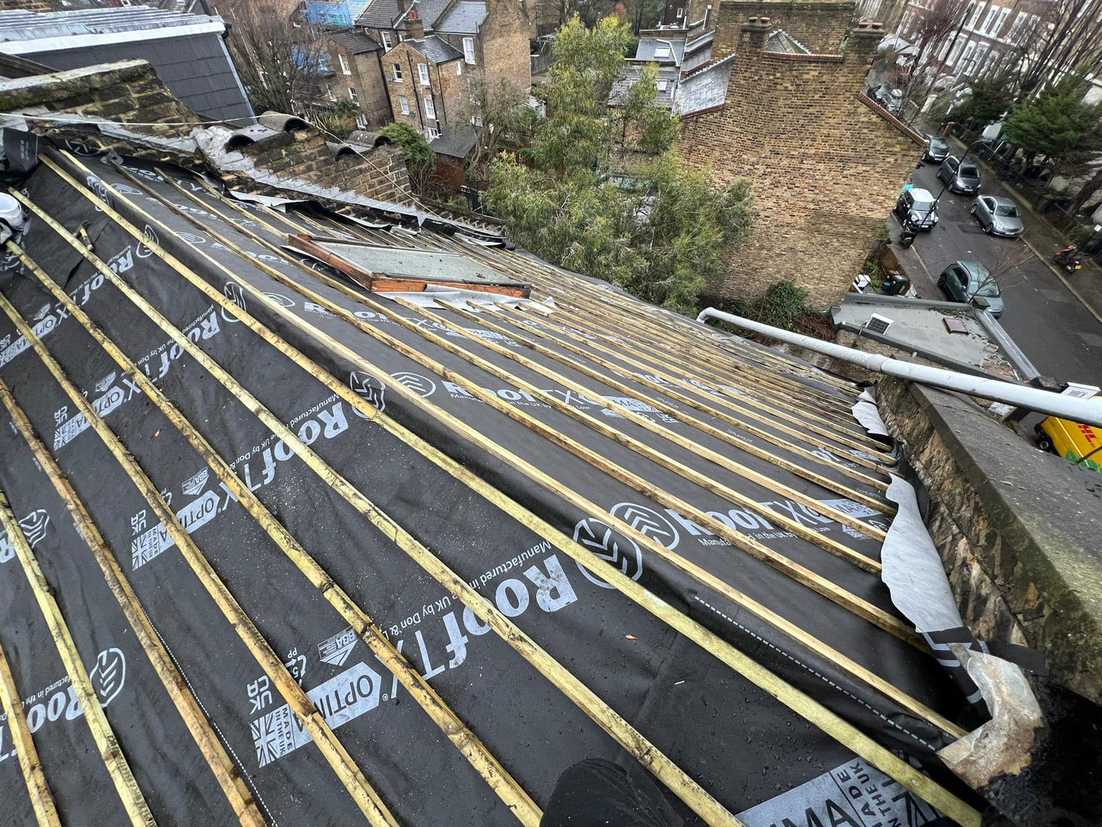 Chimney repointing in Islington