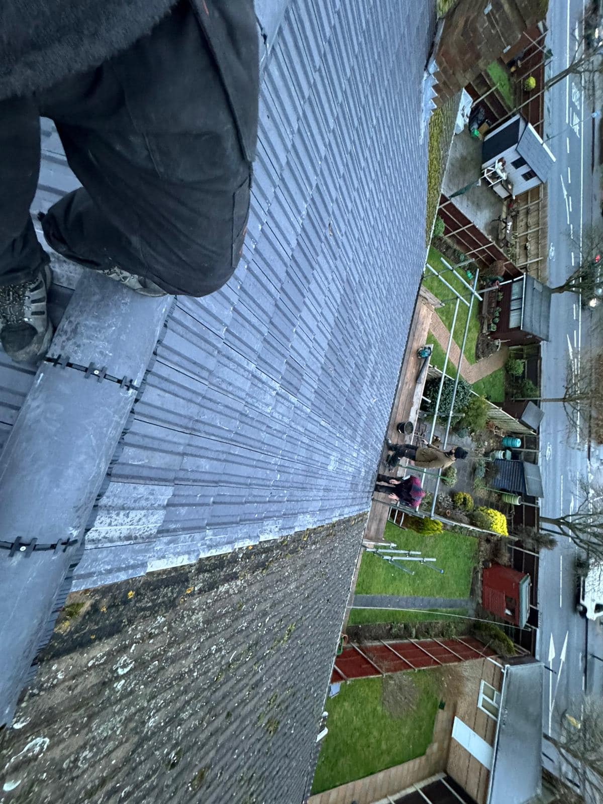 Commercial roof restoration in Canary Wharf