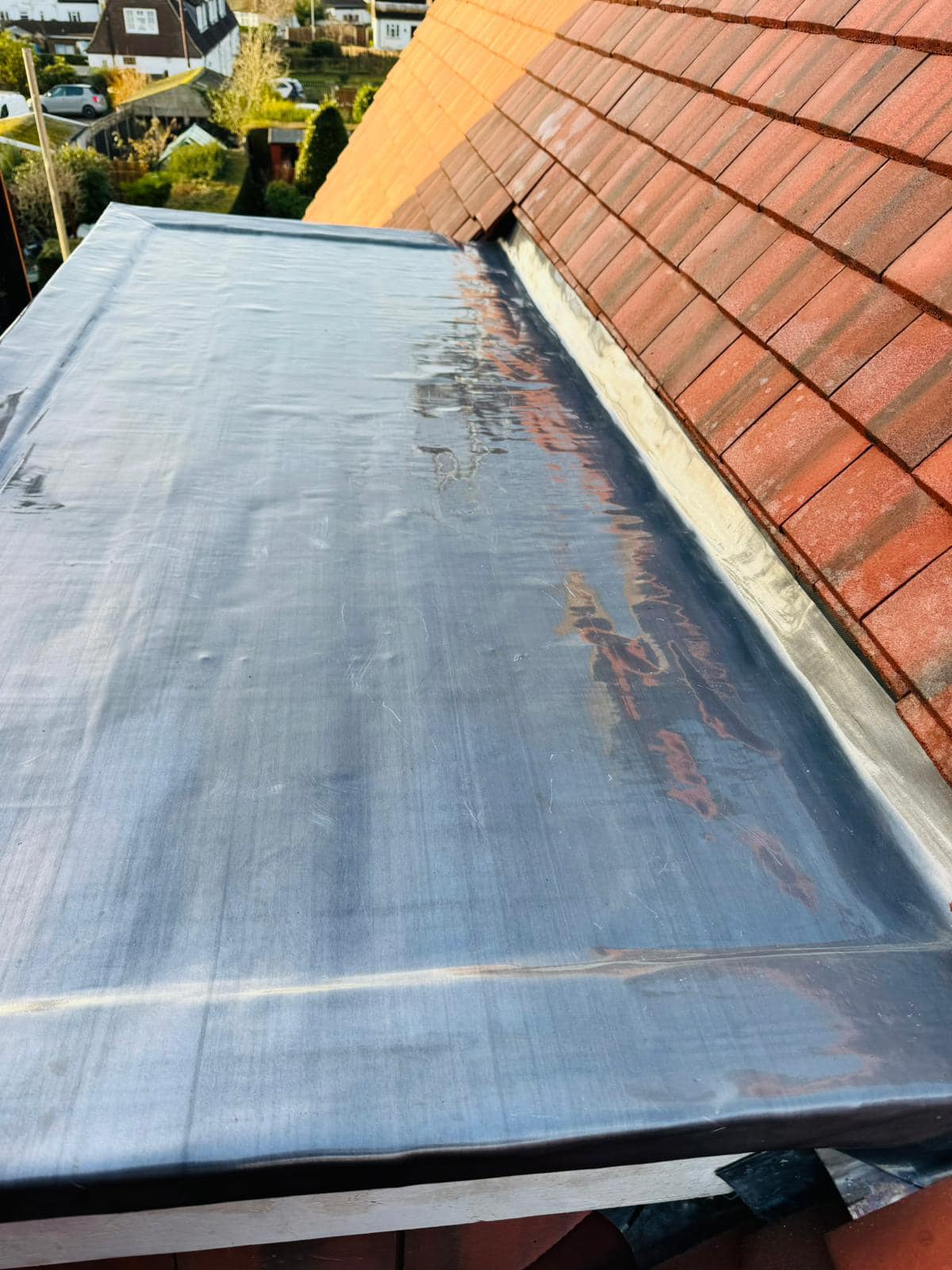 EPDM rubber roof in Stratford