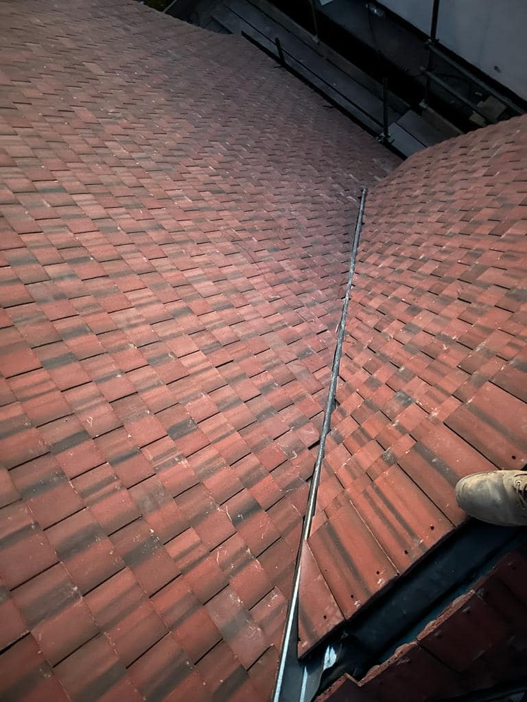 Slate roof restoration in Greenwich