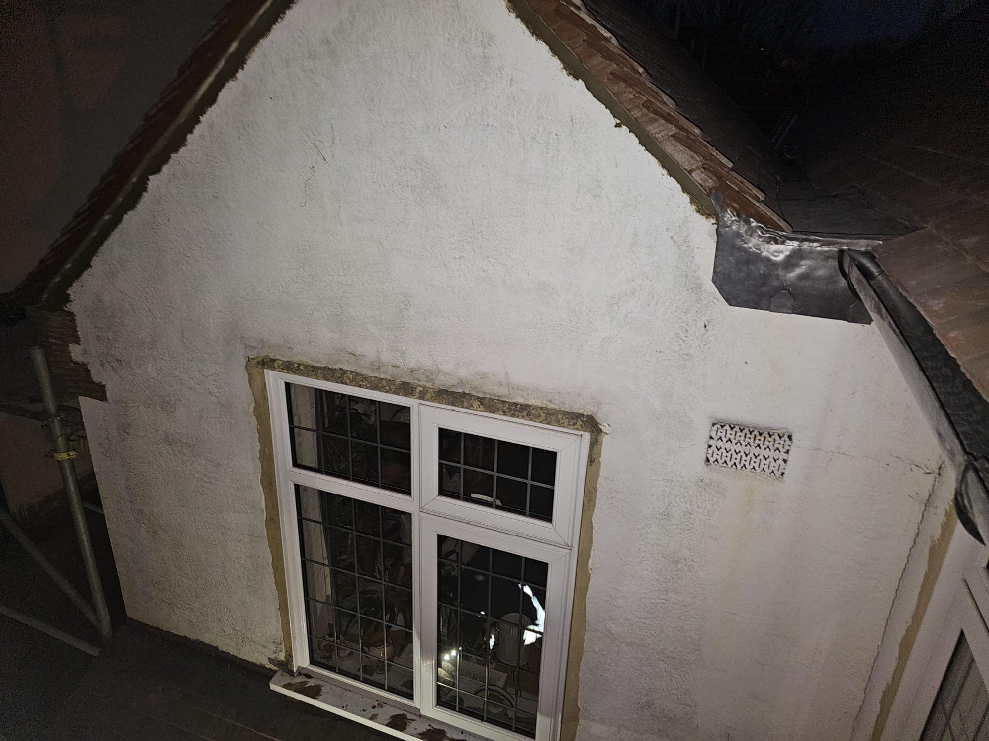 Professional roofers working on a property in London - KS Roof Master