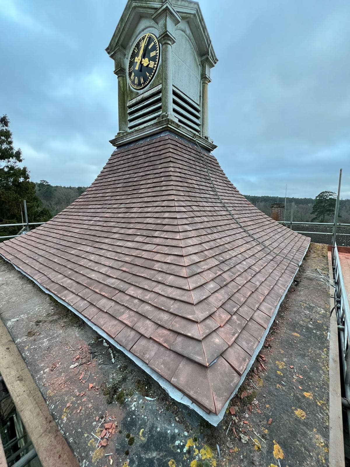 Roof repair completed in Bermondsey, South London