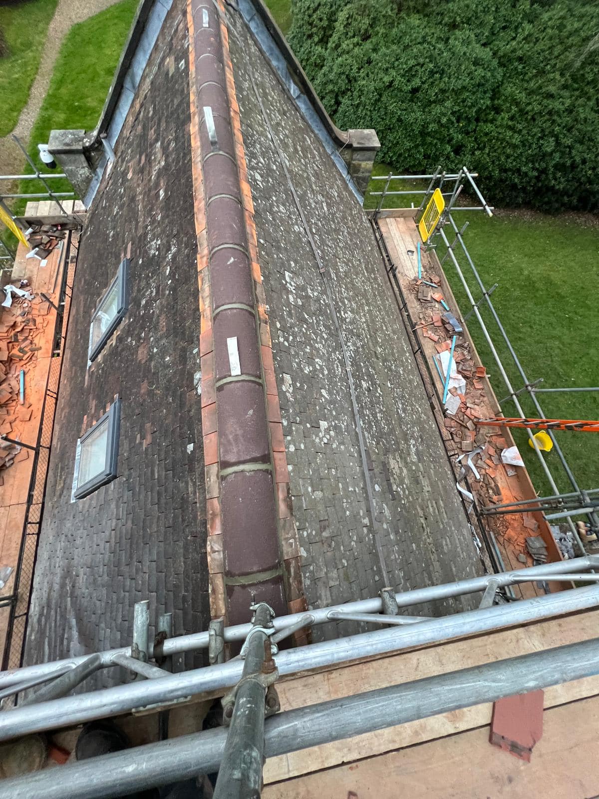 GRP fibreglass roof in Peckham