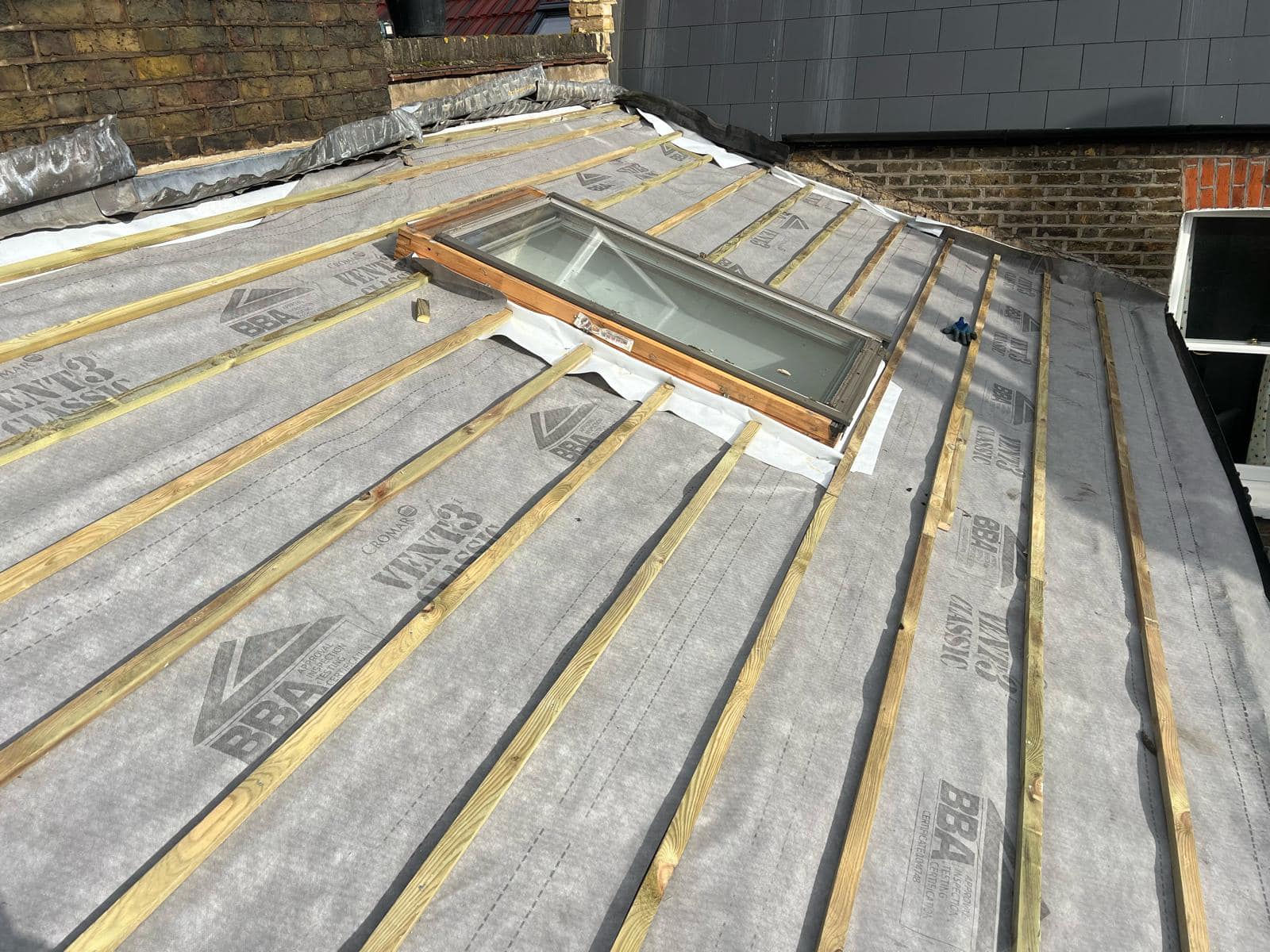 Roof repair completed in Bermondsey, South London